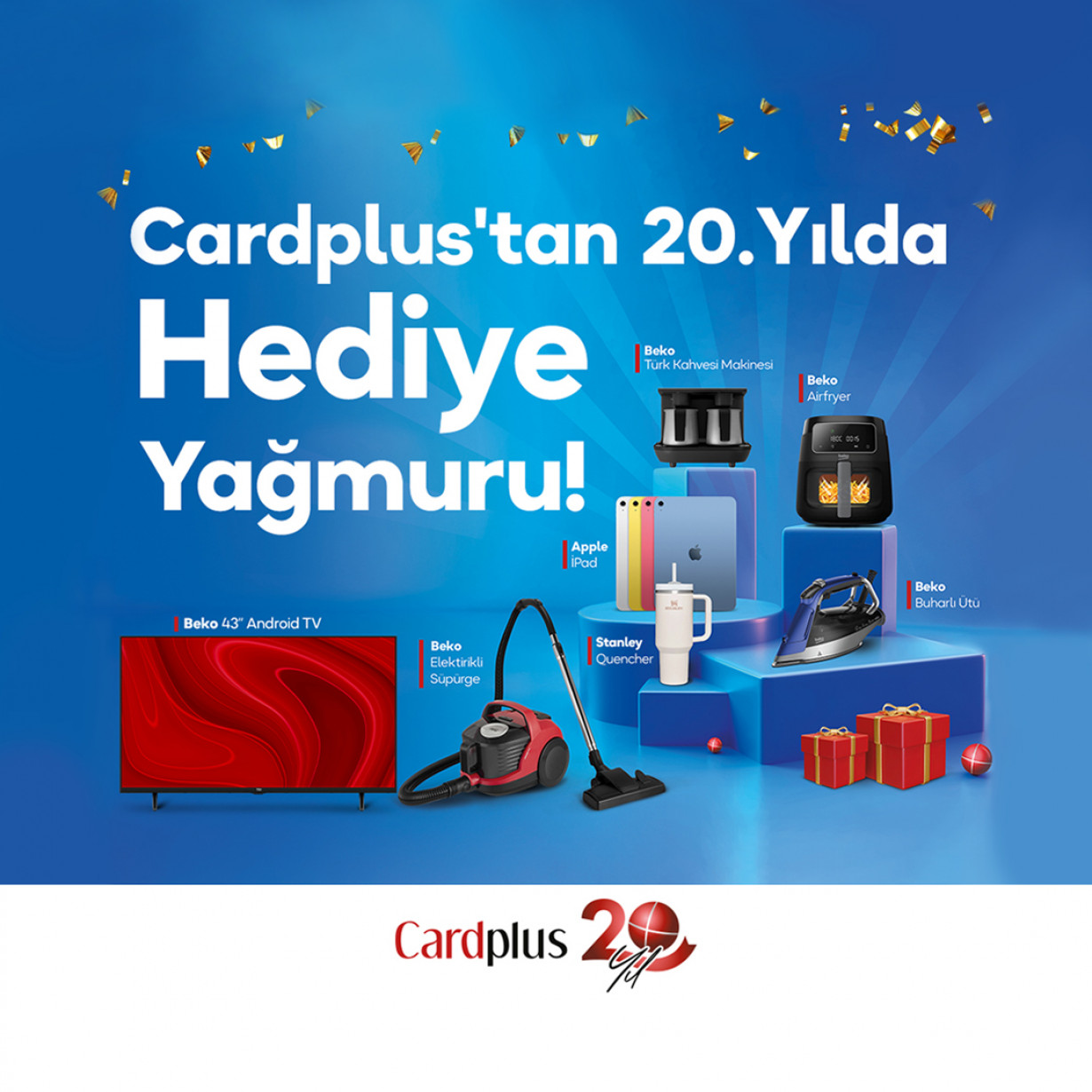 Novabank Cardplus’tan 20. Yılda Hediye Yağmuru!