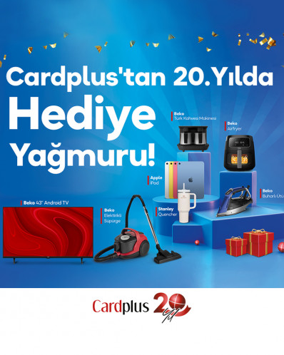 Novabank Cardplus’tan 20. Yılda Hediye Yağmuru!