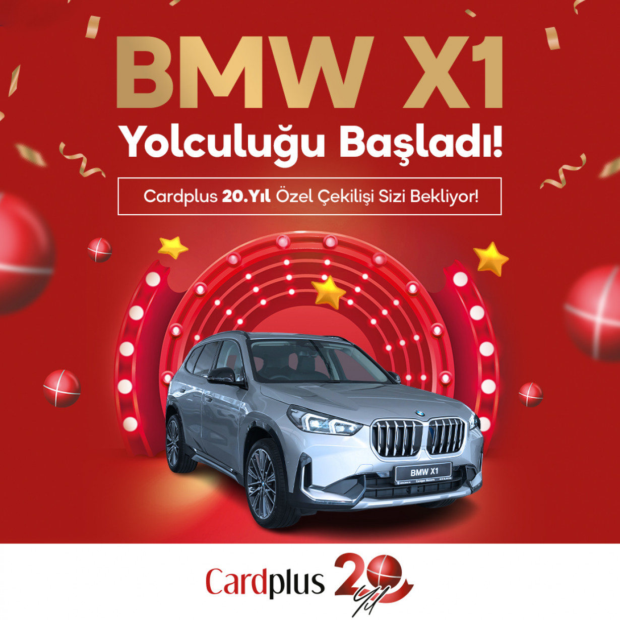 Novabank Cardplus’ın 20. Yılına Özel BMW X1 Yolculuğu Başladı!