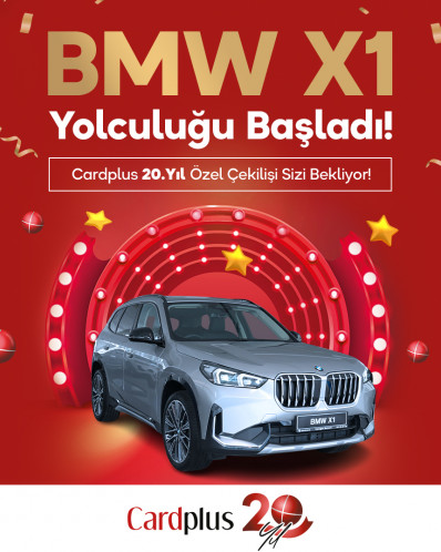 Novabank Cardplus’ın 20. Yılına Özel BMW X1 Yolculuğu Başladı!